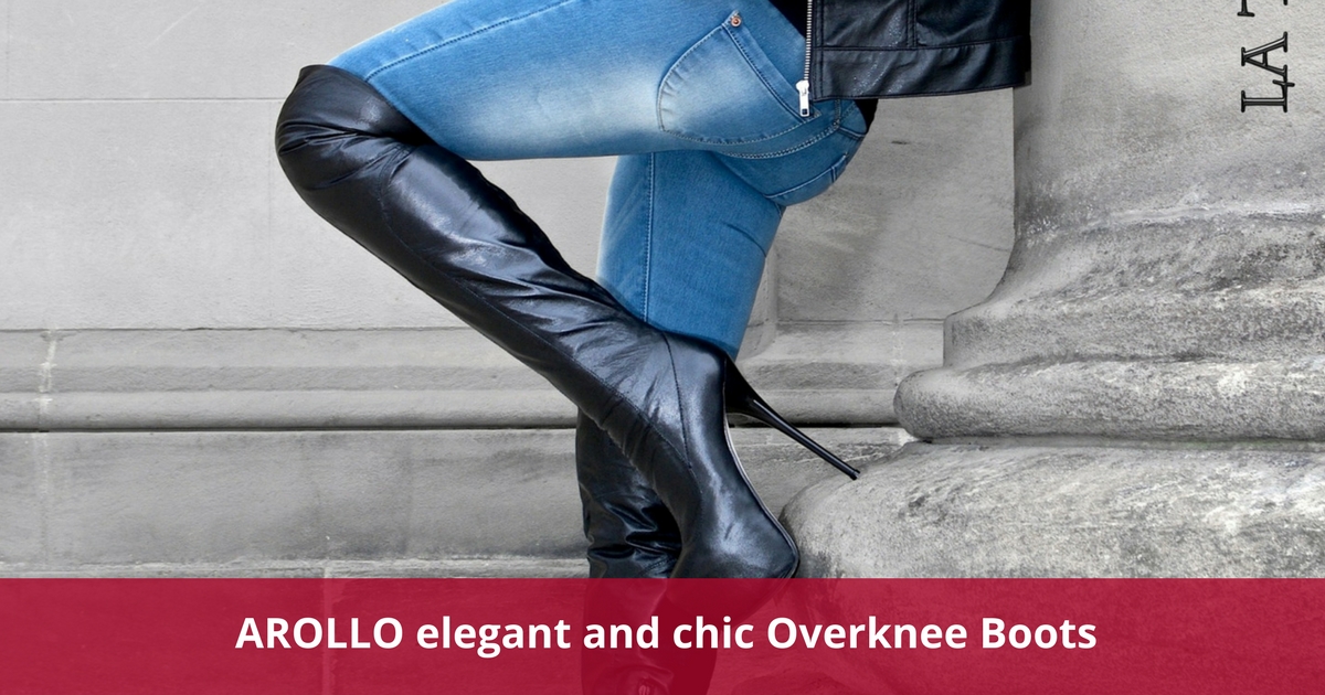 elegant and chic Overknee Boots