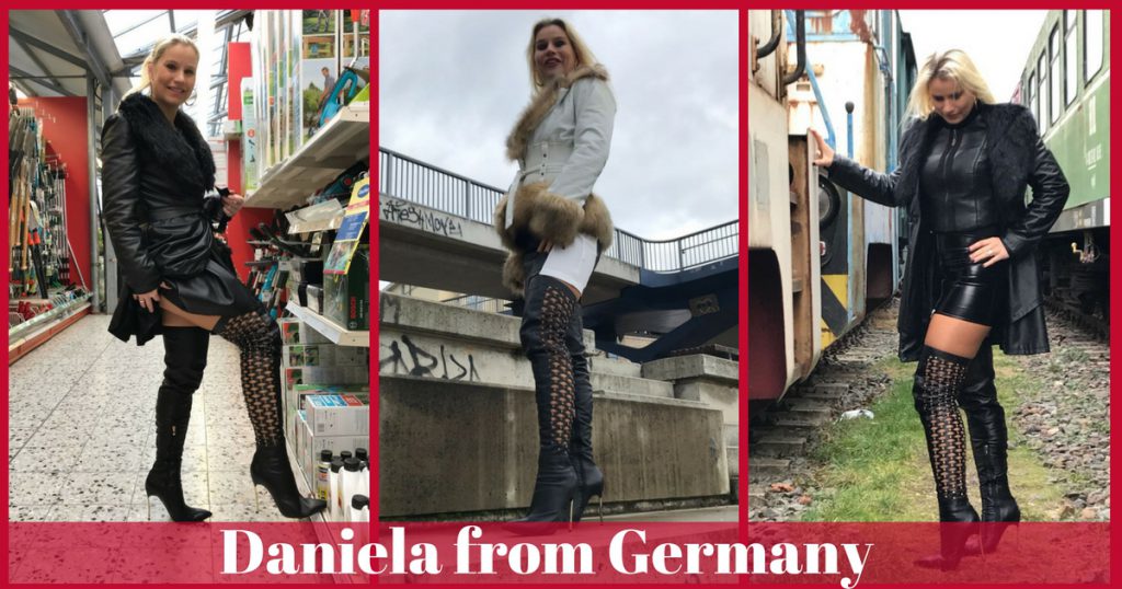 Arollo Thigh High Boots online store » Blog Archiv Daniela from Germany ...