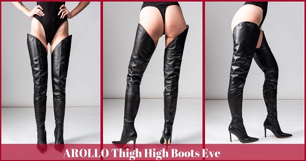 AROLLO Thigh High Boots Eve